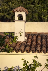 Stucco-chimney